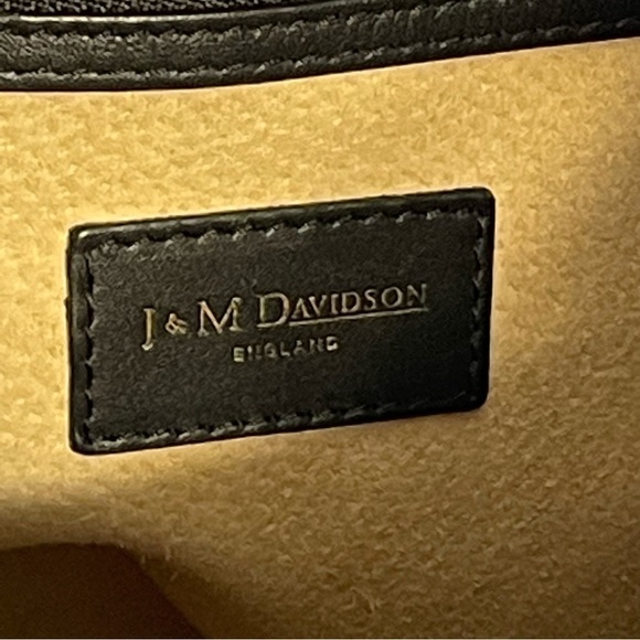 J&M DAVIDSON Rio‎ 07314/141 Women's Leather Shoulder Bag Boho Bohemian Black - Picture 3 of 14